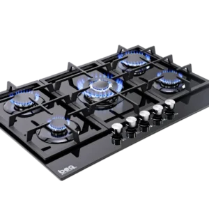 PLAQUE DE CUISSON beq A GAZ 5 FEUX VERRE 75CM