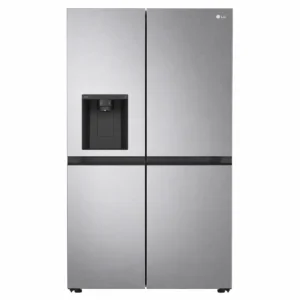 Réfrigérateur LG side by side  en acier inoxydable avec distributeur d'eau et machine à glaçons